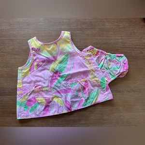 Infant shift dress with bloomers